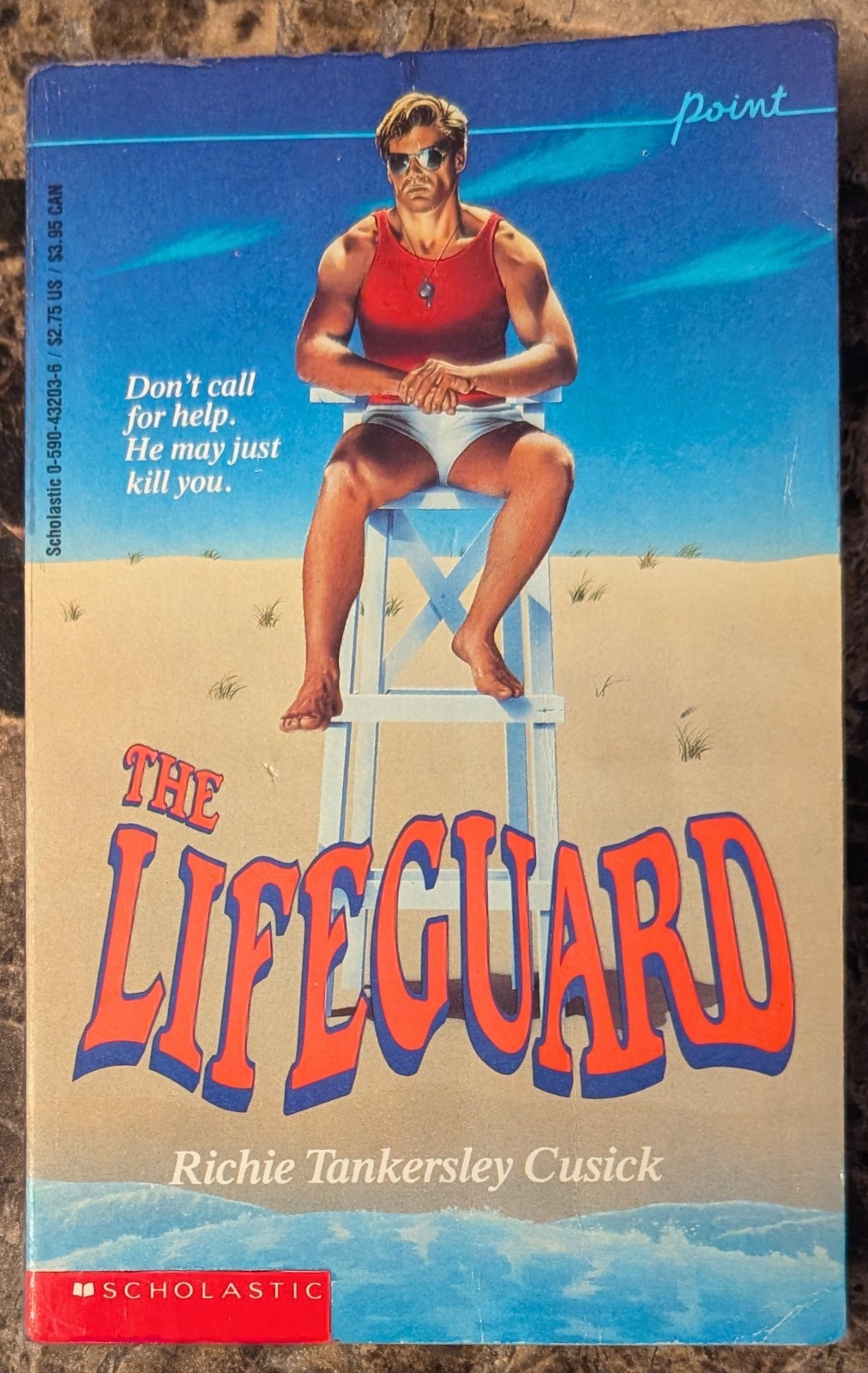 Richie Tankersley Cusick – The Lifeguard (1988, Paperback Book) Point Horror