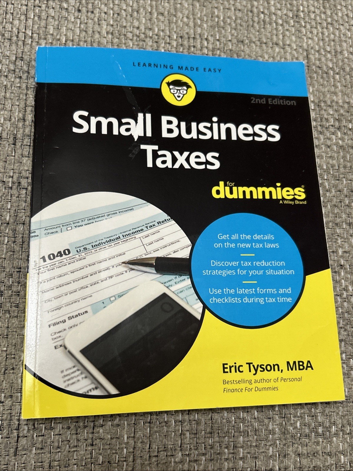 Small Business Taxes For Dummies 2nd Edition Eric Tyson Paperback Tax Book