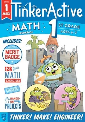 TinkerActive Workbooks: 1st Grade Math – Paperback By Krasner, Justin – GOOD