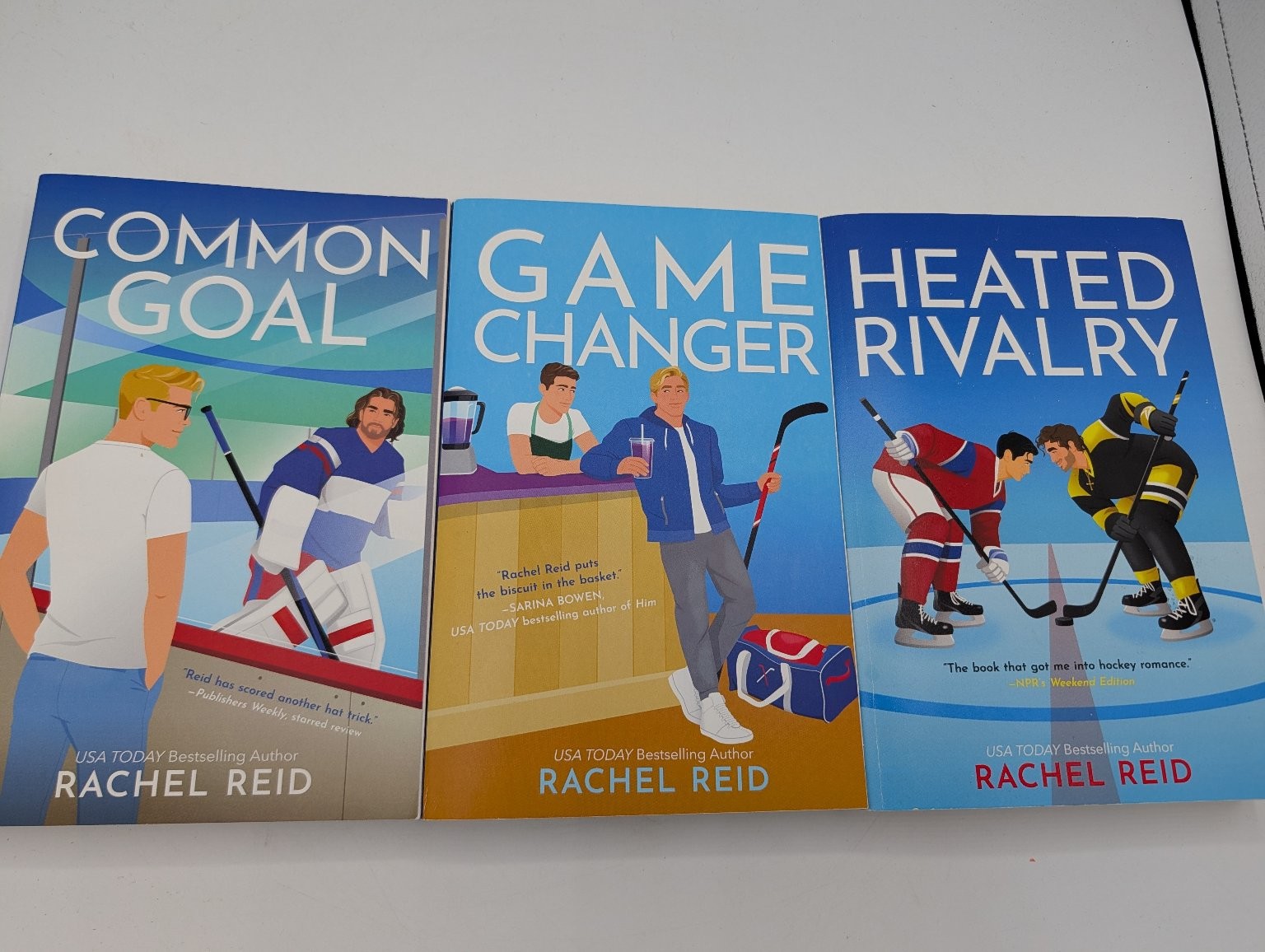 Rachel Reid Game Changers Series Lot Common Goal Game Changer Heated Rivalry