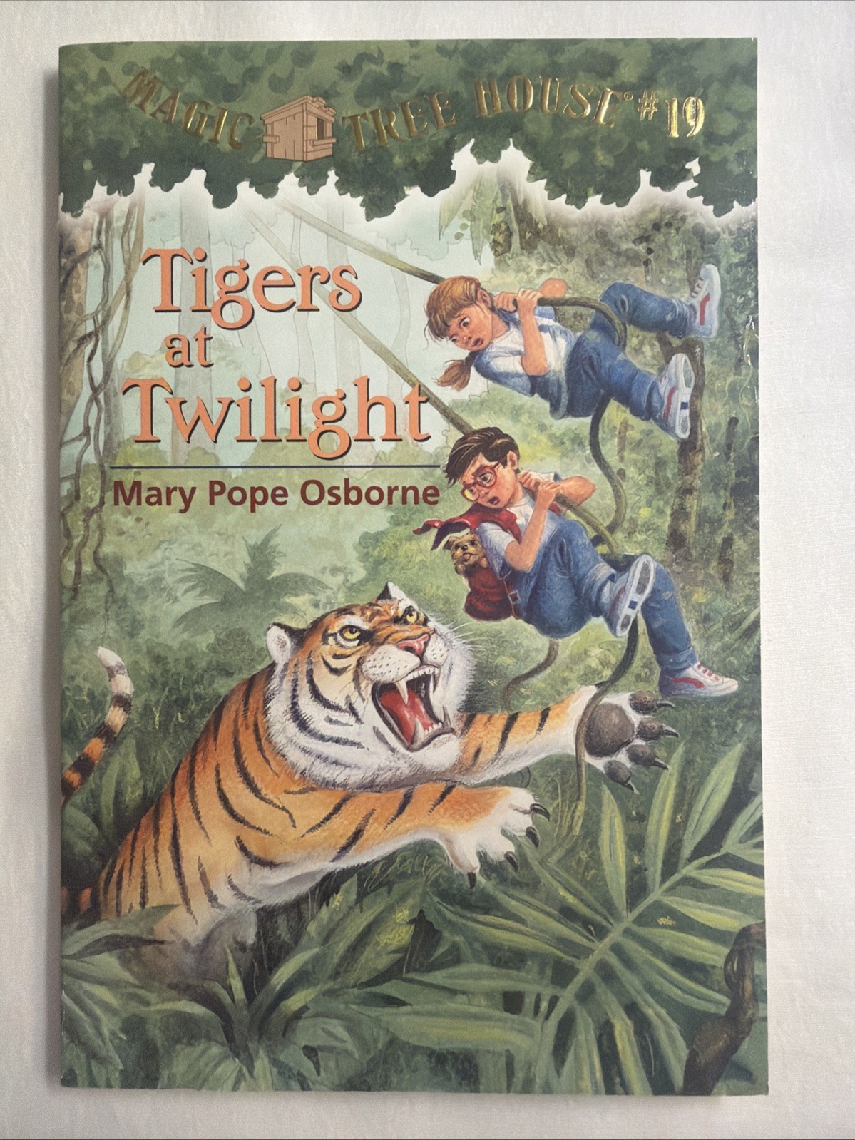 Magic Tree House #19 Tigers at Twilight by Mary Pope Osborne (1999 Paperback)
