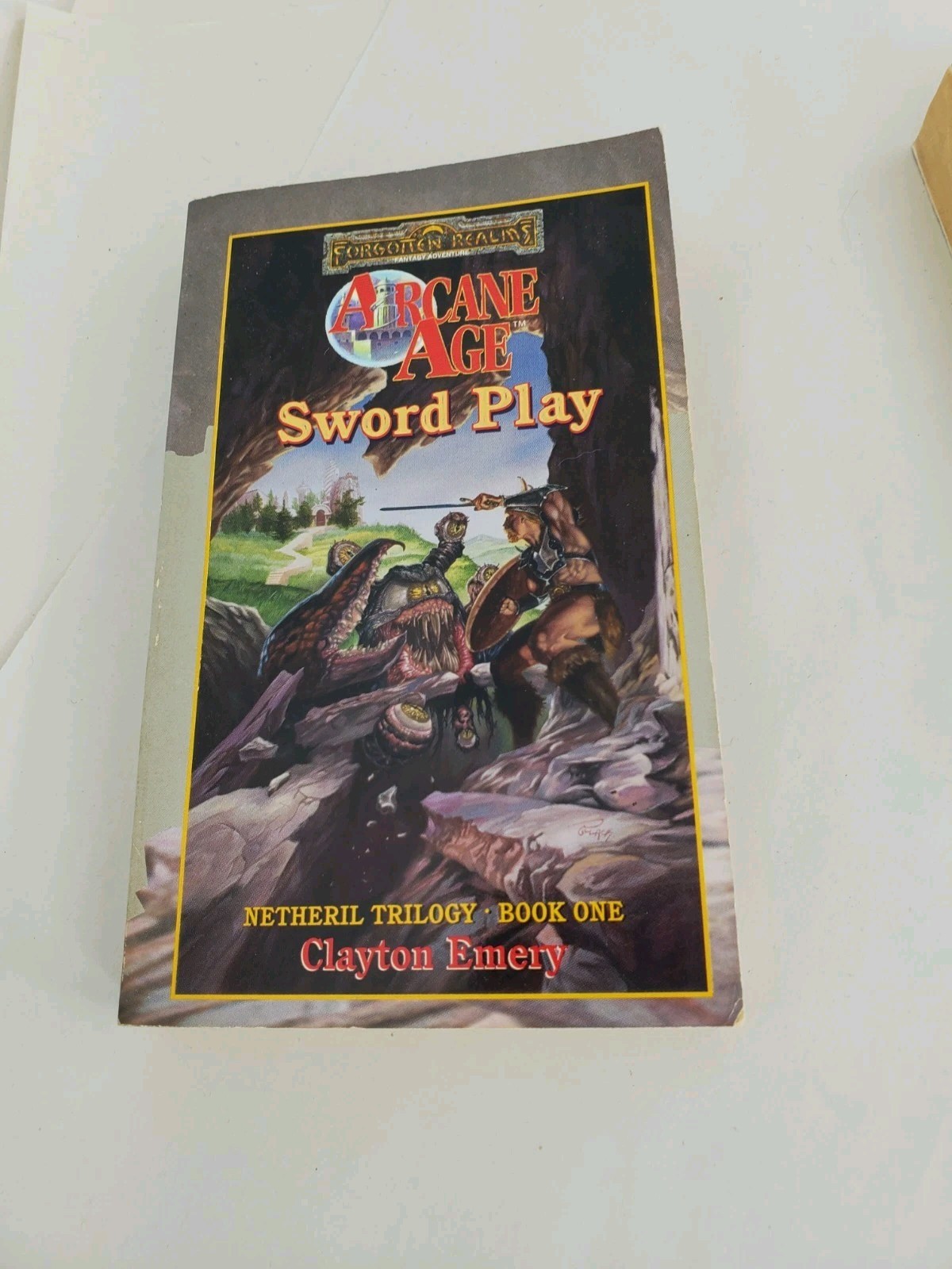 Sword Play Clayton Emery 1996 First Printing Forgotten Realms Fantasy TSR