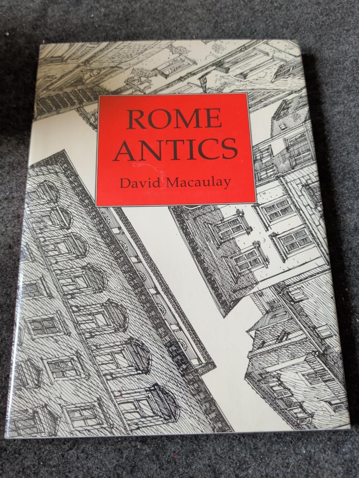 Rome Antics by David Macaulay (1997, Hardcover) (AA)