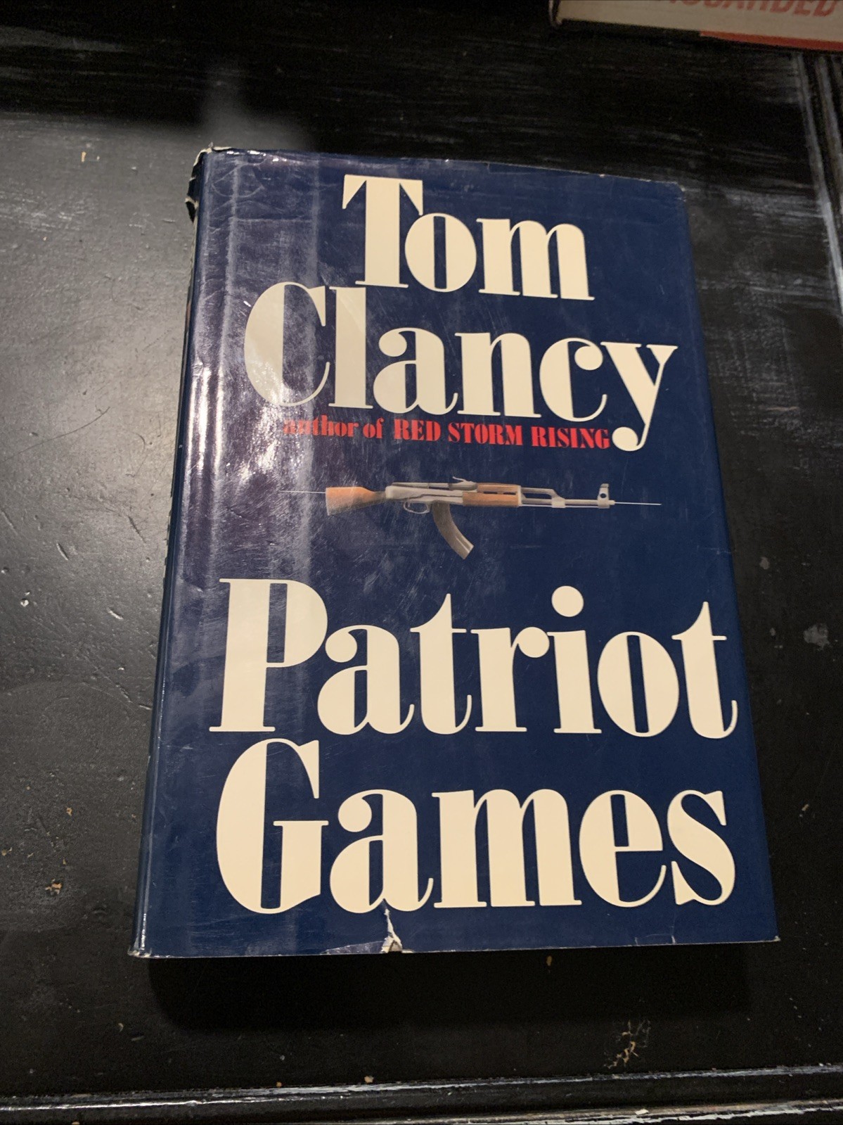 Patriot Games By Tom Clancy 1987 Hardcover First Edition 1st Printing