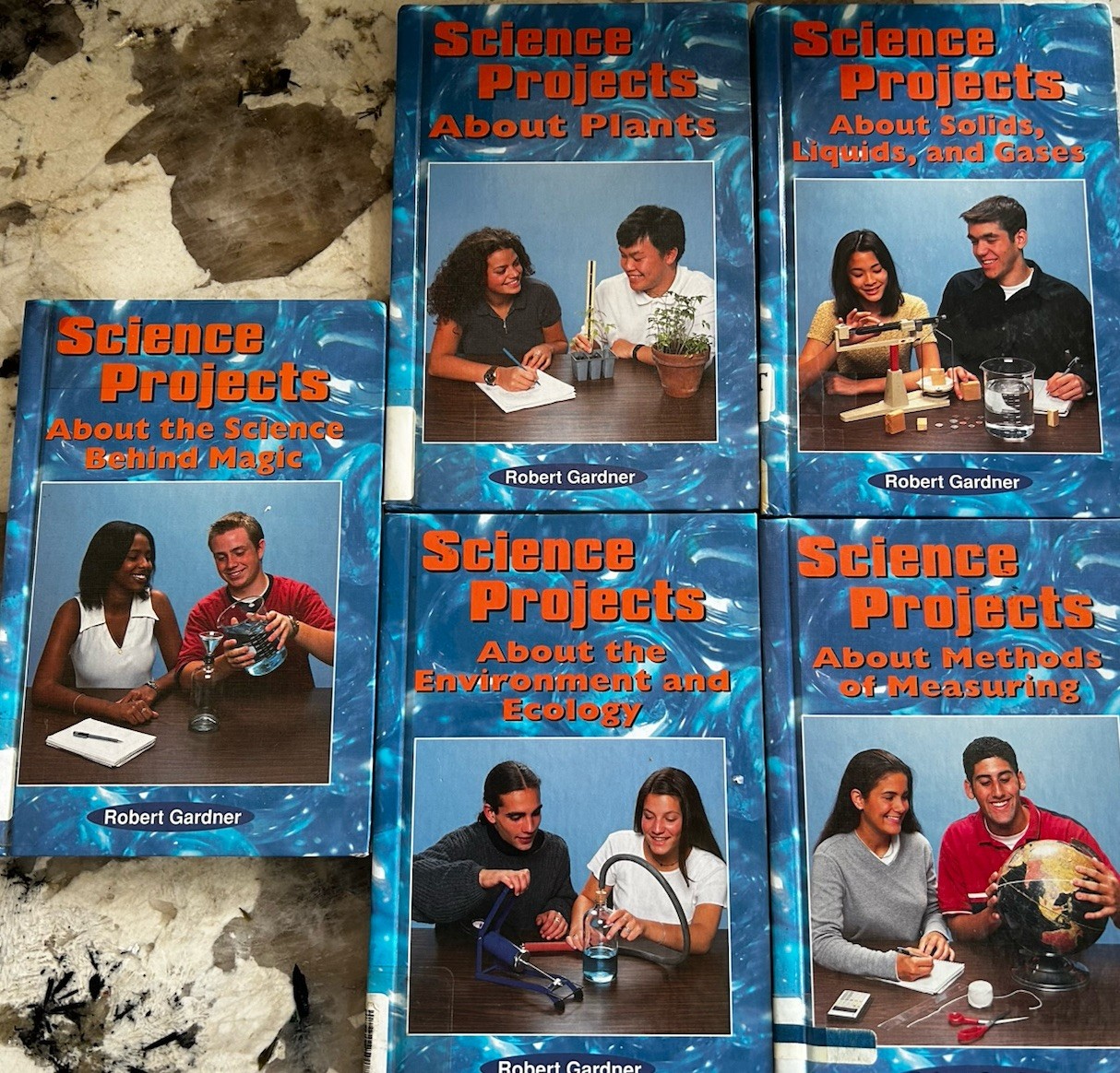 Science Projects About …Five Book set by Robert Gardner hardcovers