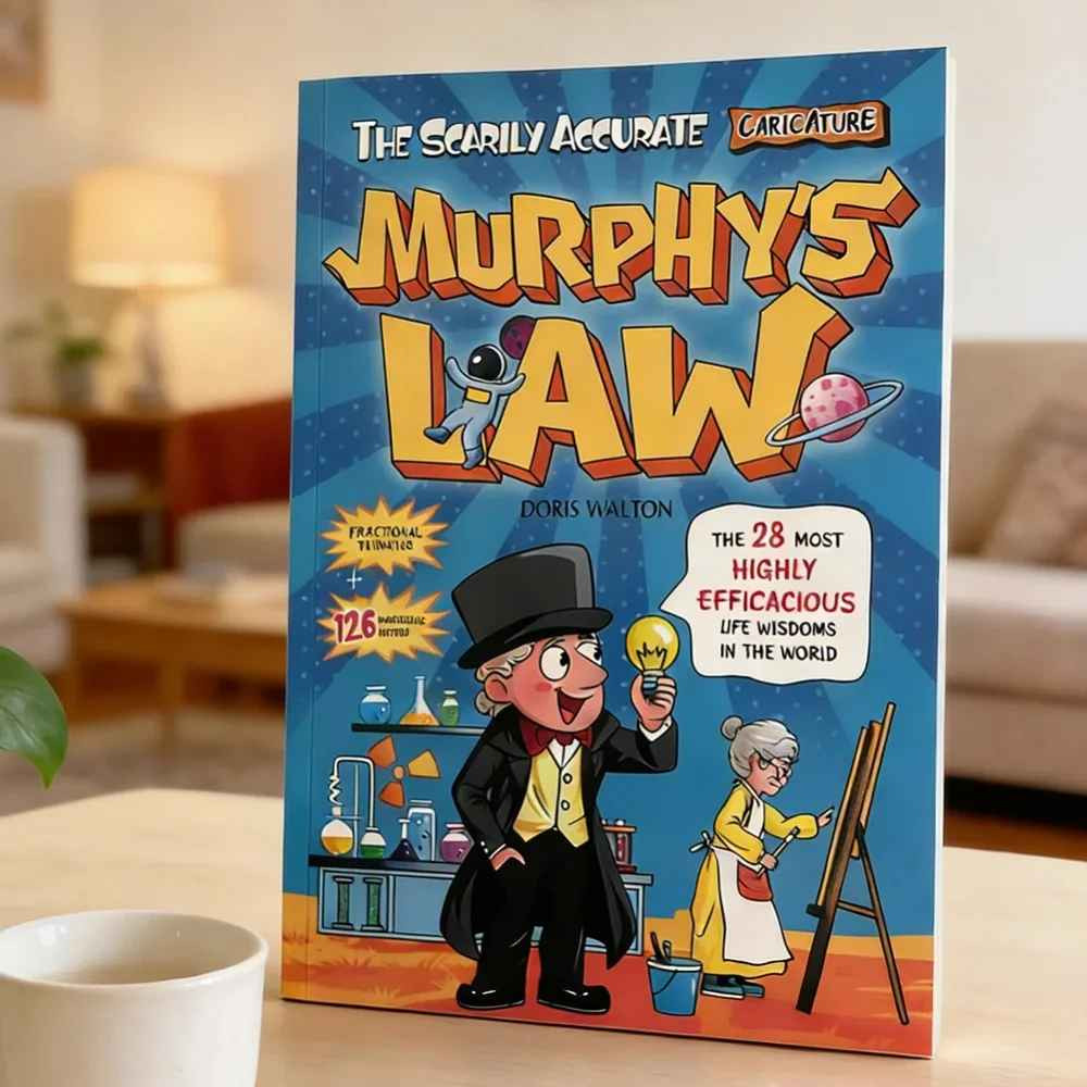 Murphy’s Law Learning Book for Kids 8, 12 with 128 Pages Paperback Illustrated,.