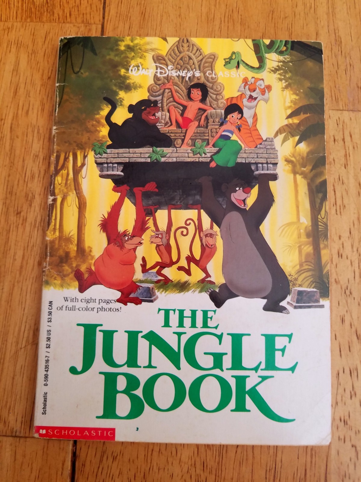 The Jungle Book (Walt Disneys Classic) – Paperback By Carr, Jan –