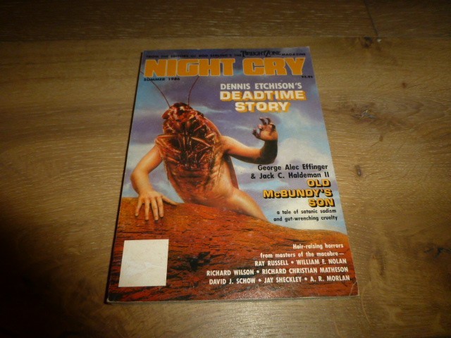 Night Cry #6 Summer 1986 TWILIGHT ZONE William F. Nolan, Richard Matheson