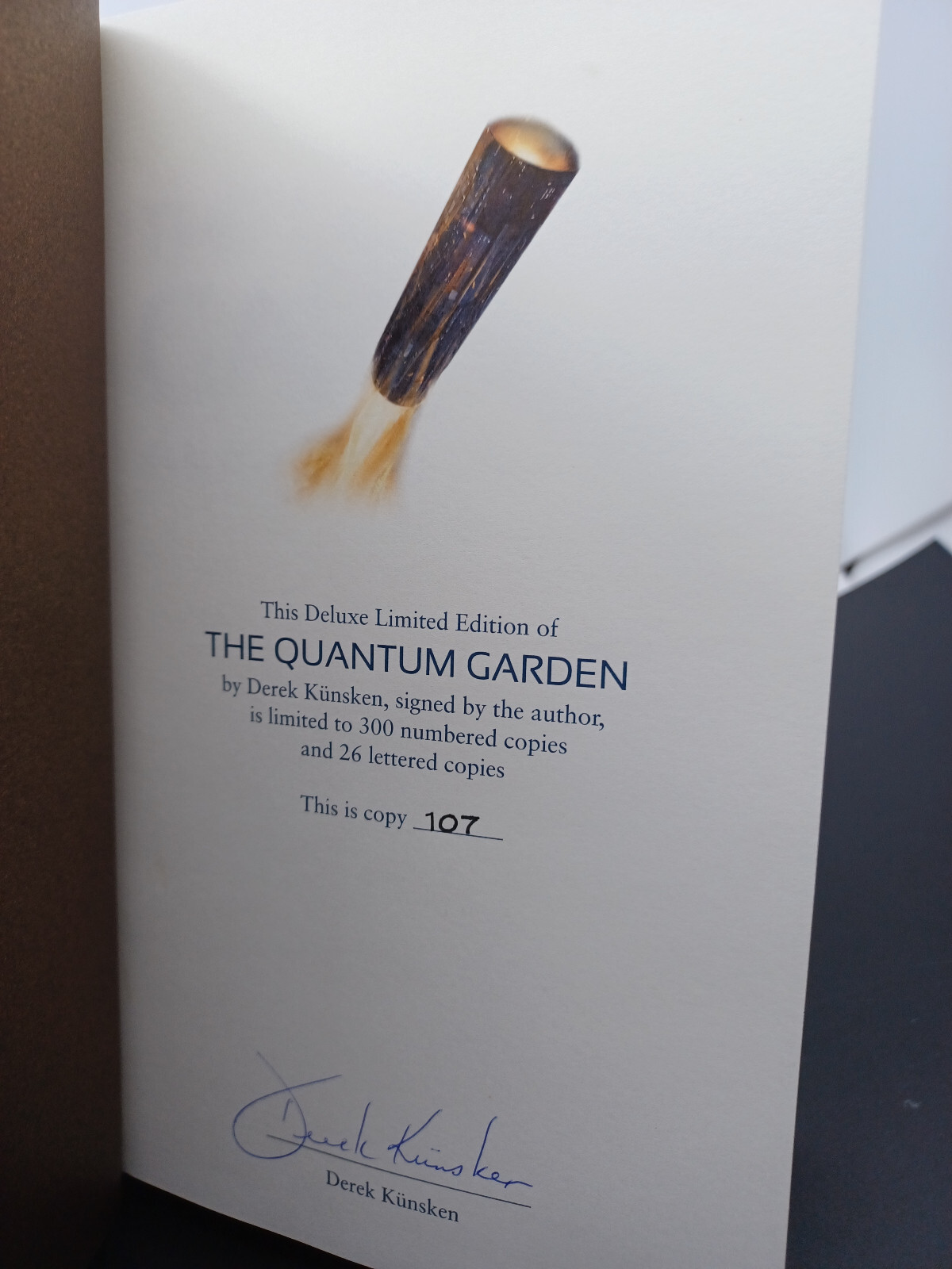The Quantum Evolution Trilogy Derek Kunsken Anderida Books Deluxe Limited Signed
