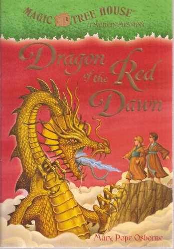 Dragon of the Red Dawn (Magic – Paperback, by mary-pope-osborne – Acceptable r