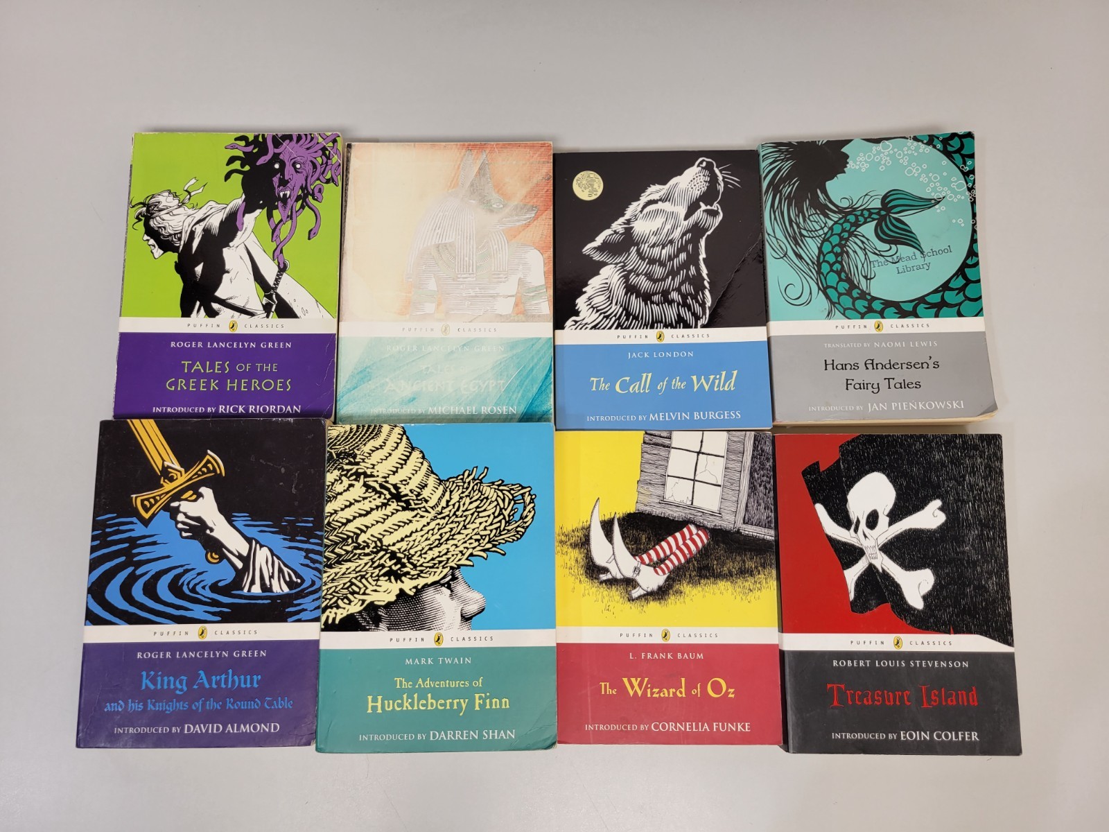 Lot of 8 Puffin Classics Paperback Books
